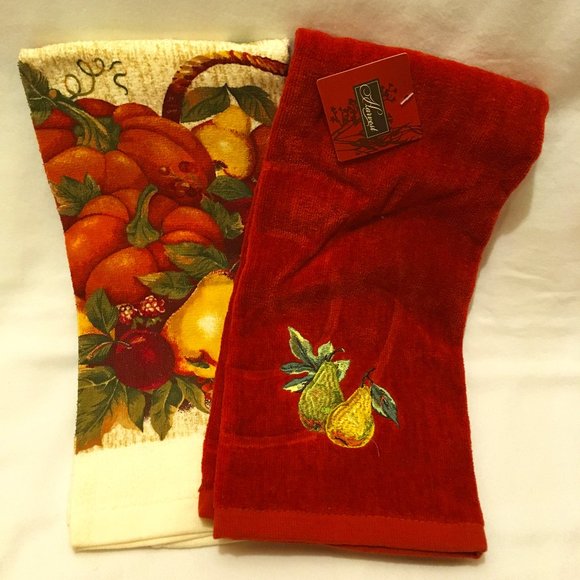 Kitchen New Set Of Two Kitchen Towels Poshmark